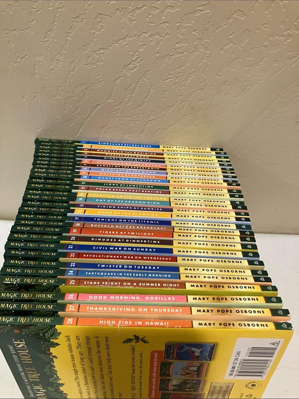 Magic Tree House Kids Book Set by Mary Pope Osborne - Very Good Condition